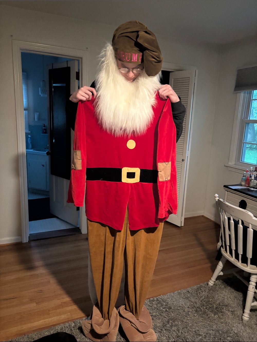 Grumpy Costume - Snow White 7 Dwarfs Halloween